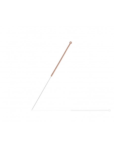 Agulha CD50, Agulha de Acupuntura com Revestimento de Silicone e Cabo de Cobre em Espiral, Sem Guia, Cloud & Dragon Agulha CD50, Agulha de Acupuntura com Revestimento de Silicone e Cabo de Cobre em Espiral, Sem Guia, Cloud & Dragon