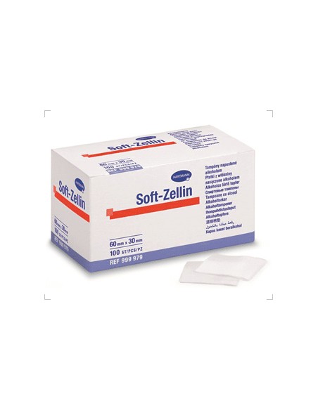 Hartmann | Toallitas Soft-Zellin® 60 x 30 mm