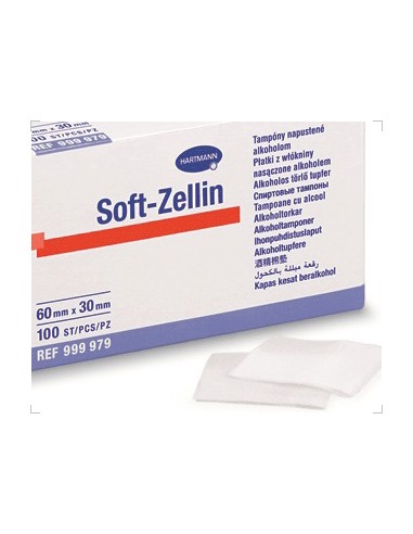 HARTMANN | Soft-Zellin Alcohol Swabs 60 x 30 mm