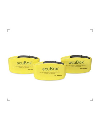 acuBox | Pocket Needle Disposal Container (3 Units)