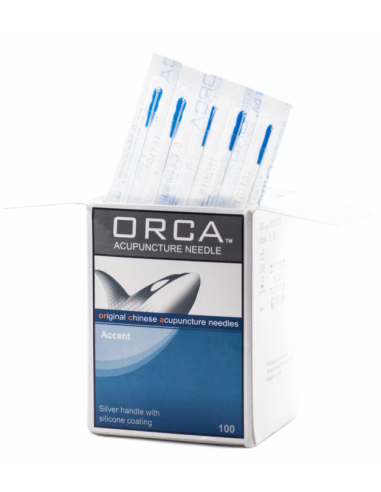 OST Needle, Accent Silver Handle Acupuncture Needle, ORCA