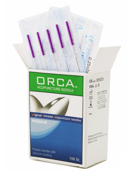 Agulha OP, Agulha Premium com Cabo de Plástico, Sem Guia, ORCA