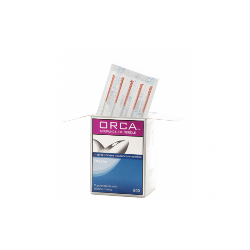 Agulha OC5, Agulha de Acupuntura Revestida a Silicone com Cabo Banhado a Cobre, ORCA