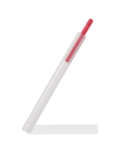 Seirin | Aguja de Acero Recubierta de Silicona con Mango de Plástico Tipo J, Con Guía