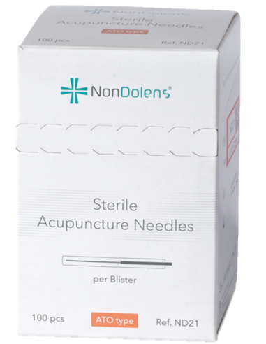 NonDolens | Agulha Especial com Ponta Ampla, para Punção Repetida, Tipo ATO
