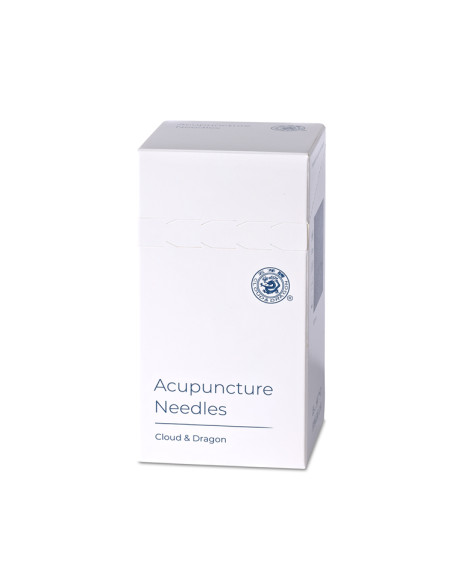CD10 Needle, Silicone-Coated Acupuncture Needle with Plastic Handle and Individual Guide , Cloud & Dragon
