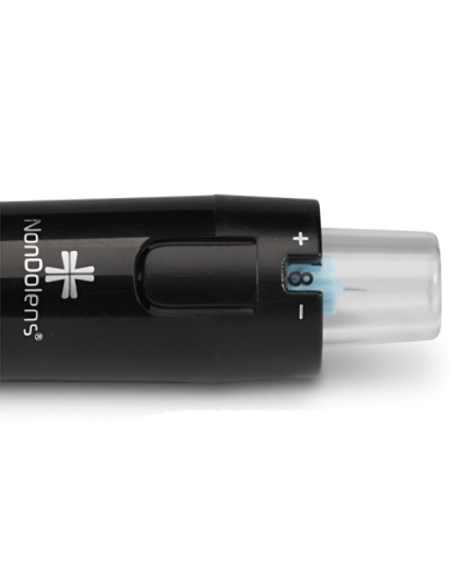 NonDolens | Aplicador de Lancetas, Profundidade da Punção Ajustável